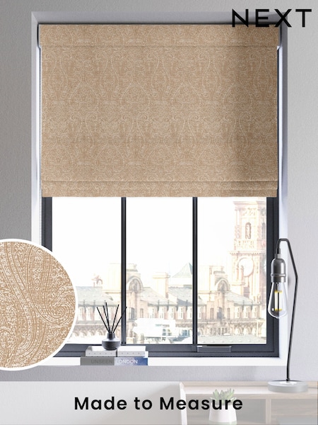 Natural Elias Made To Measure Roman Blind (C91059) | £84