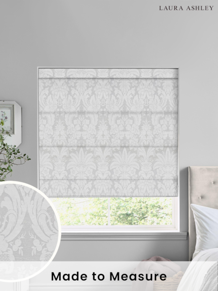 Laura Ashley Silver Martigues Made To Measure Roman Blinds (C91662) | £84