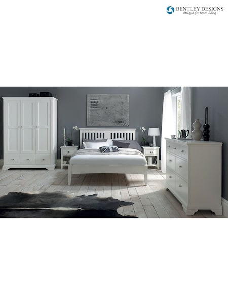 Bentley Designs White Hampstead Wooden Headboard (C92098) | £340 - £360