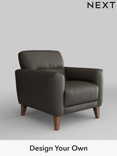 Vintaged/Smoky Grey Newton Ii Leather (C92655) | £850