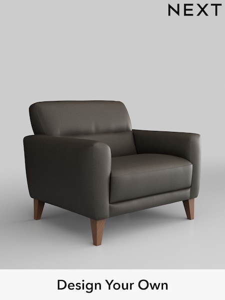 Vintaged/Smoky Grey Newton Ii Leather (C92655) | £950