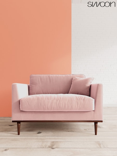 Easy Velvet/Blush Norfolk By Swoon (C92708) | £1,399