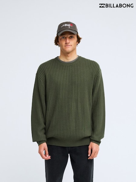 Green - Regular Billabong Arch Sweat Top