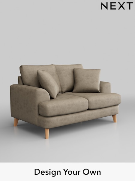 Monza Faux Leather Easy Clean/Mink Brown Parker (C94045) | £1,175