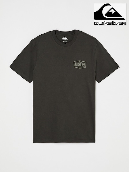 Dark Grey - Regular Quiksilver Surf Garage Short Sleeve T-shirt