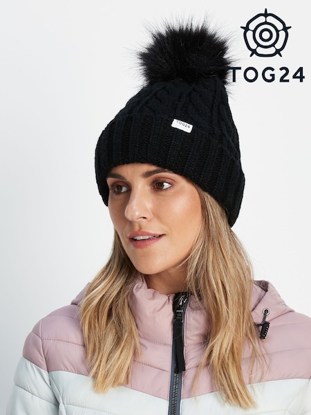 Tog 24 Black Elias Winter Knit Hat (C94441) | £24