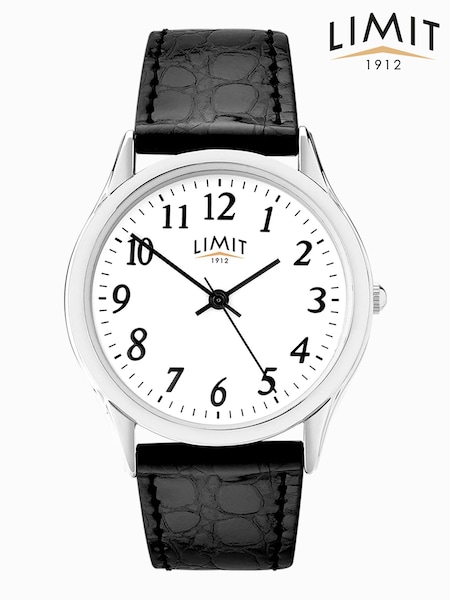 Limit Mens Classic White Watch (C94827) | £13