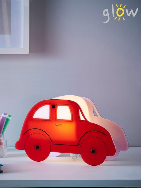 glow Red Car Table Lamp (C95559) | £50
