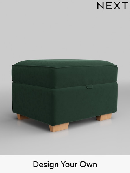 Plush Velvet Easy Clean/Bottle Green Malvern (C96122) | £475