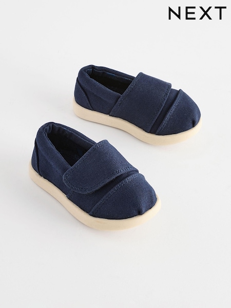 Navy Blue Touch Fastening Espadrille Shoes (C96346) | £9.50 - £11.50