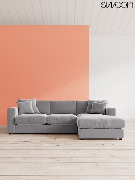 Easy Velvet/Silver Grey Althaea By Swoon (C97230) | £2,439