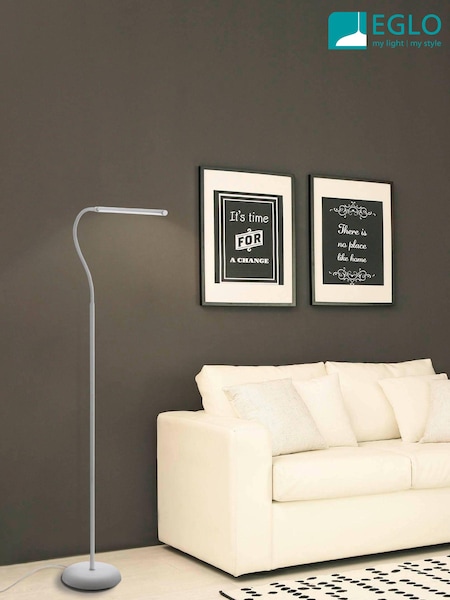Eglo White Laroa LED Touch Floor Lamp (CN7772) | £50