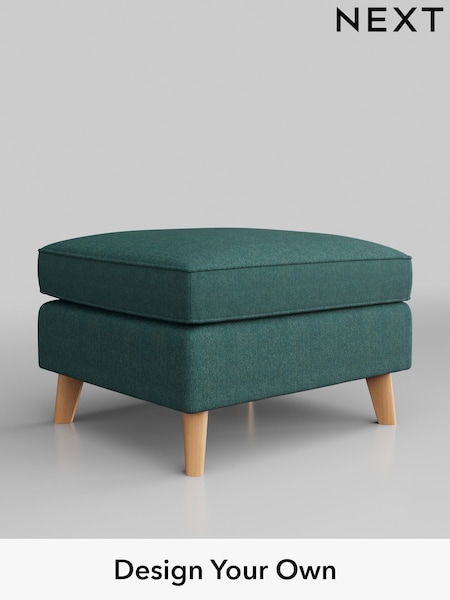 Tweedy Chenille/Dark Teal Green Peyton (D00432) | £425