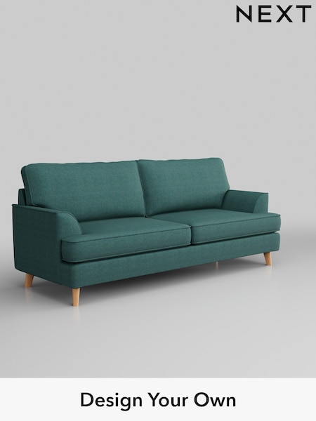 Tweedy Chenille/Dark Teal Green Peyton (D00432) | £1,075