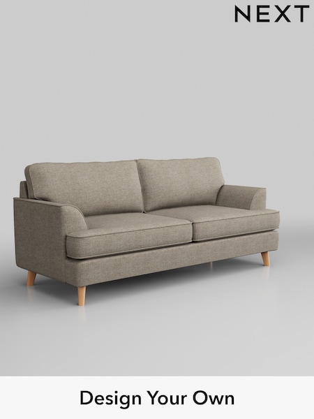 Woven Chenille Easy Clean/Mid Natural Peyton (D00455) | £1,075