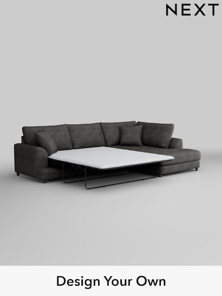 Monza Faux Leather Easy Clean/Dark Grey Parker (D00619) | £2,525
