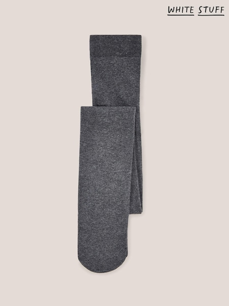 White Stuff Grey Patty Plain Tights (D02453) | £15