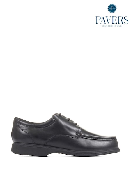 Pavers Gents Black Lace Smart Shoes (D03140) | £40