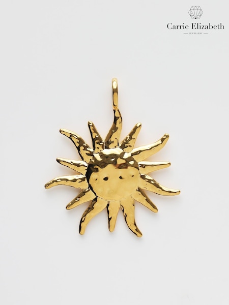 Gold Plated - Carrie Elizabeth You Feel Like Sunshine Pendant