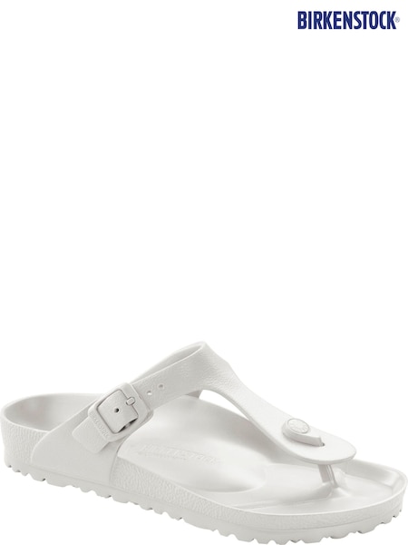 Birkenstock White Gizeh EVA Sandals (D03902) | £45