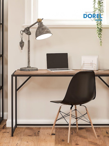 Dorel Home Weathered Oak Europe Quincy Writing Desk (D04168) | £145