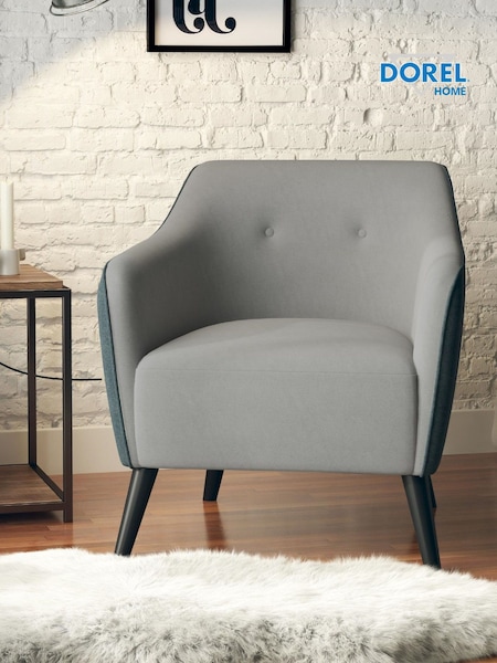 Dorel Home Grey Europe Kayden Chenille Accent Chair (D04178) | £330