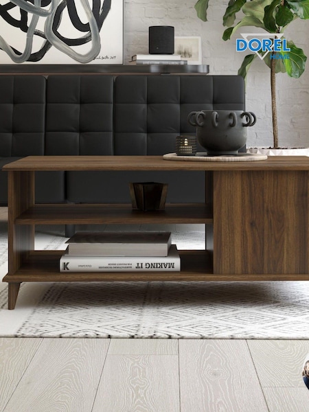Dorel Home Walnut Brown Europe Farnsworth Coffee Table (D04180) | £125