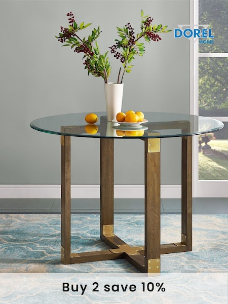 Dorel Home Clear Europe Bronx Dining Table (D04784) | £360