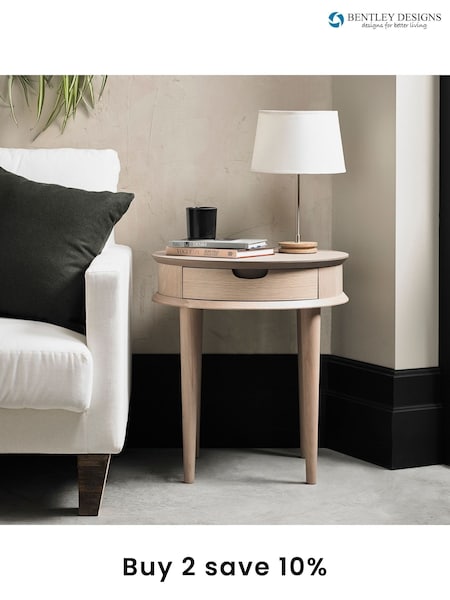 Bentley Designs Natural Lamp Table (D04819) | £330