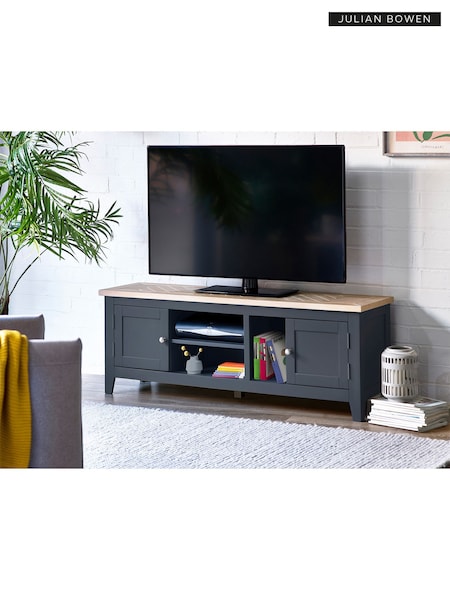 Julian Bowen Grey Bordeaux TV Stand (D06503) | £430