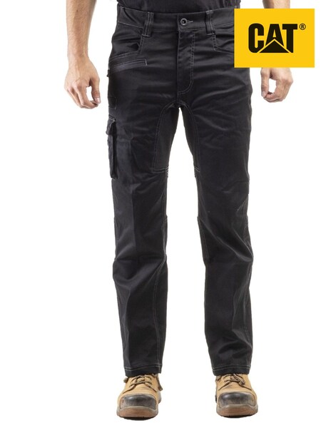 Caterpillar Operator Flex Black Trousers (D09523) | £72