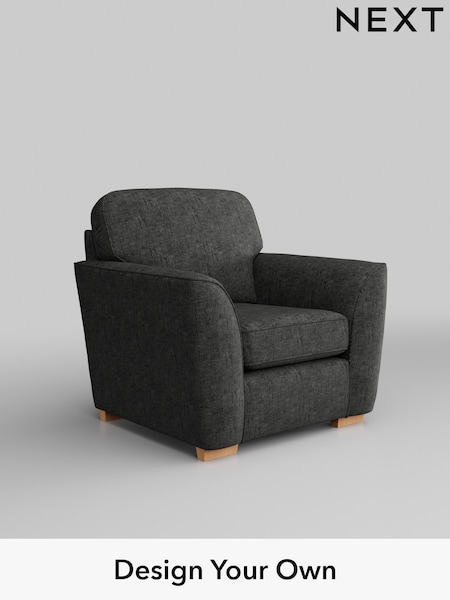 Boucle Weave Easy Clean/Charcoal Grey Malvern (D09832) | £525