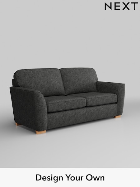 Boucle Weave Easy Clean/Charcoal Grey Malvern (D09832) | £975