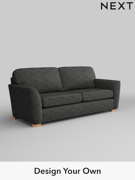 Boucle Weave Easy Clean/Charcoal Grey Malvern (D09832) | £1,075
