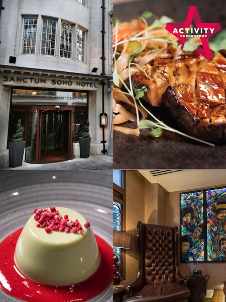 AS Wine and Dine for Two at The Sanctum Soho Hotel (D15140) | £79