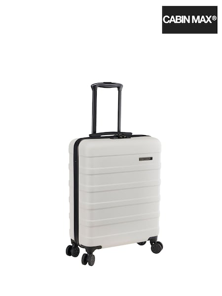 Cabin Max White Anode Underseat Two Wheel Case 40x30x20cm (D15364) | £55