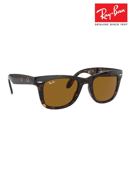 Ray-Ban Folding Wayfarer Sunglasses (D16015) | £155