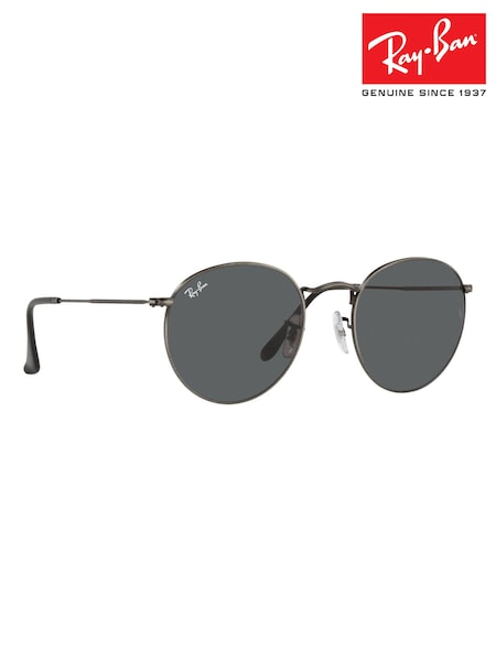 Ray-Ban Small Round Metal Sunglasses (D16023) | £155