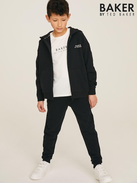 Baker by Ted Baker Zip Through 100% Cotton Hoodie and Jogger Set (D17598) | £43 - £50