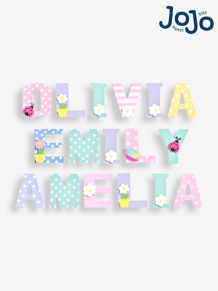 JoJo Maman Bébé Pastel Wooden Letters (D18212) | £1.50