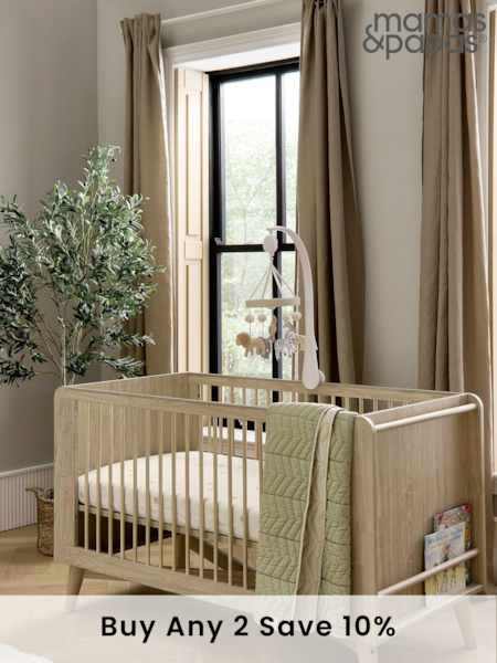 Mamas & Papas Natural Coxley Cot Bed (D18558) | £599