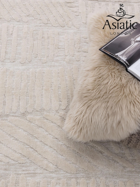 Asiatic Rugs Cream Mason Trapezium Rug (D19113) | £156 - £444