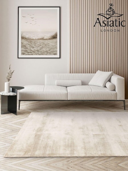 Asiatic Rugs Sand Aston Copper Hand Loomed Viscose Rug (D19121) | £188 - £534