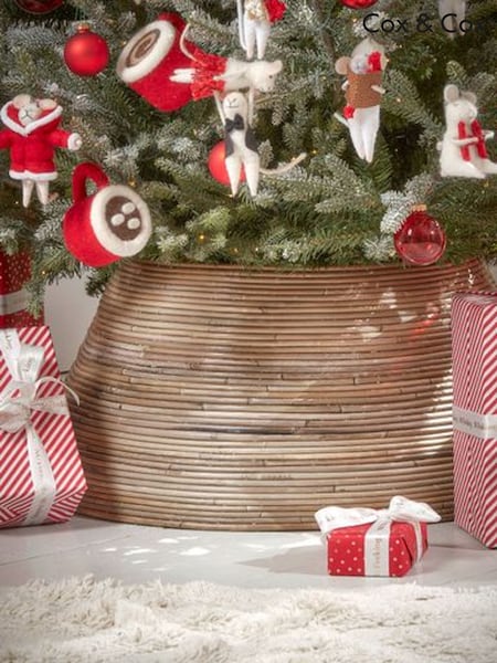 Cox & Cox Natural Round Rattan Tree Ring (D19724) | £85