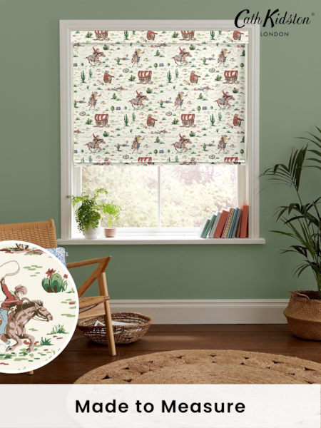 Cath Kidston Multi Cowboy Made To Measure Roman 100% Cotton Blinds (D20184) | £75