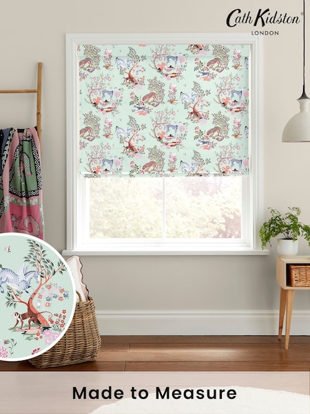 Cath Kidston Mint Magical Kingdom Made to Measure Roman 100% Cotton Blinds (D20187) | £75
