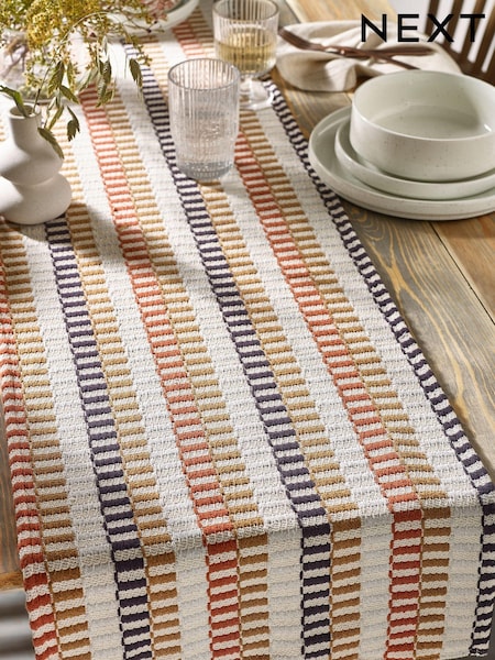 Multi Nomadic Tile Table Runner (D21763) | £22