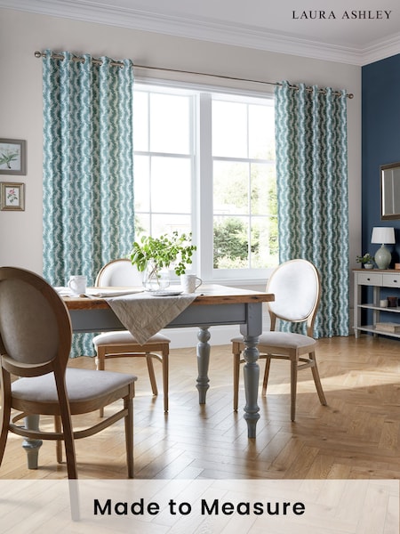 Laura Ashley Spruce Dee Made To Measure Curtains (D24103) | £128