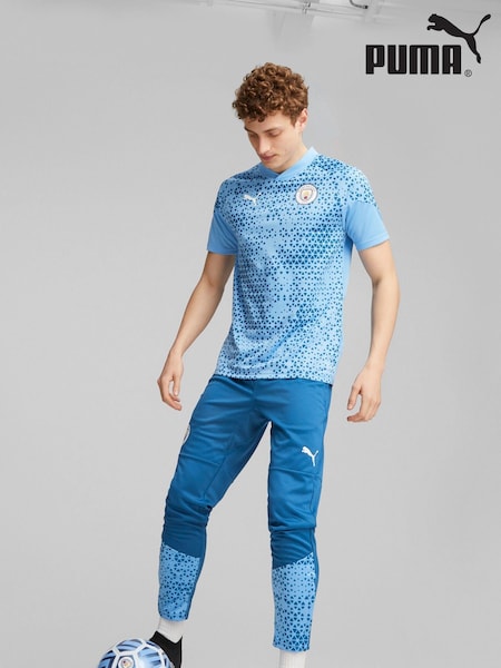 Puma Light Blue Manchester City Training Top (D26125) | £45