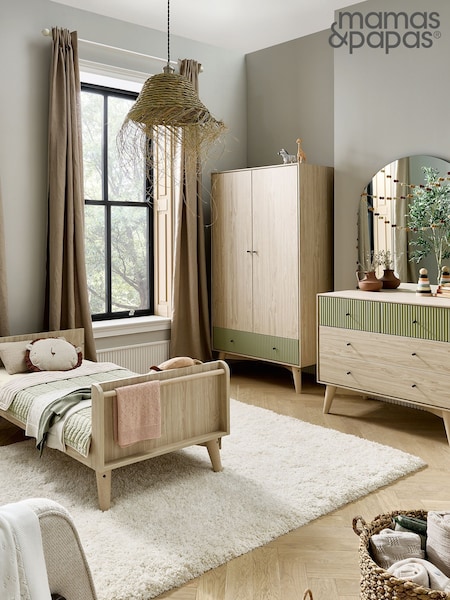 Mamas & Papas Natural Olive Coxley 3 Piece Furniture Set (D26344) | £1,199